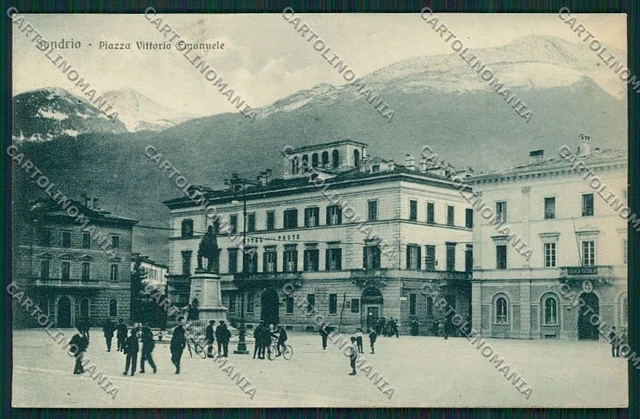 Sondrio città cartolina QQ7377