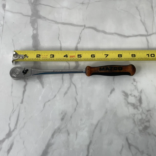 MATCO TOOLS 1/4 Ratchet AFR88TM Long Handle 88 tooth Orange/Black