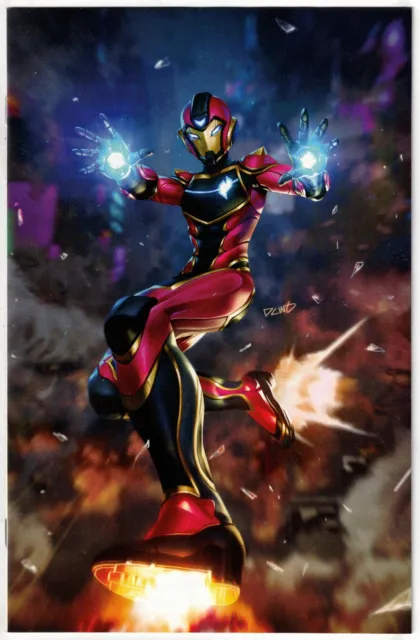 Invincible Iron Man #7 (2023)- 1:50 Derrick Chew Virgin Variant- Marvel