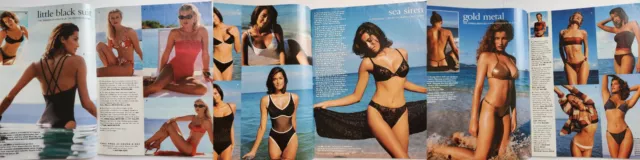 1998 SWIM II Victoria's Secret Catalog STEPHANIE SEYMOUR Daniela Pestova T Banks 3