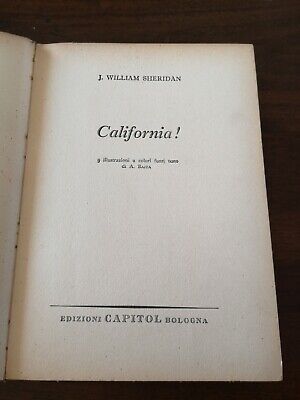 California J William Sheridan 1963 Edizioni Capitol illustrato Baita c715 