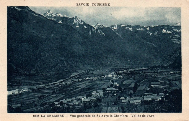 CPA 73 - THE CHAMBER (Savoy) - 1002. General view of St-Avre - Arc Valley