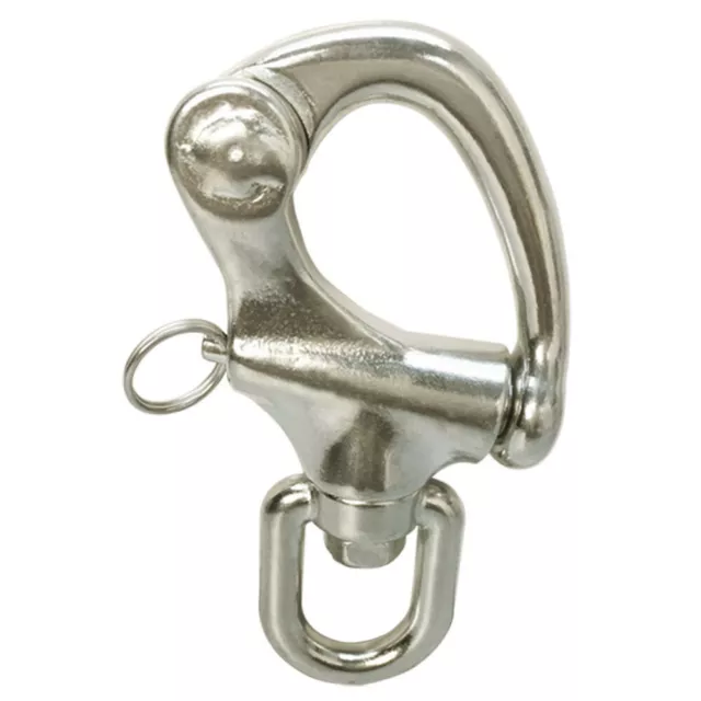 Swivel Eye Snap Shackle Anchor Boat 8,377 Lbs 5 Inch Marine Stainless Steel