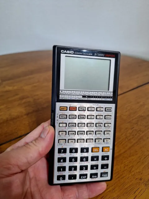 Vintage Casio Scientific Calculator FX-7000G Graphics Untested