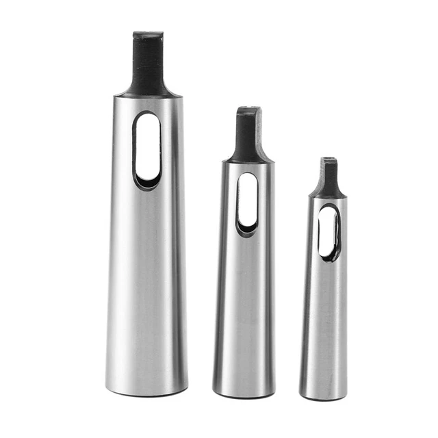 3pcs Morse Taper Adapter MT1 To MT2 MT2 To MT3 MT3 To MT4 Reducing Drill R5R4