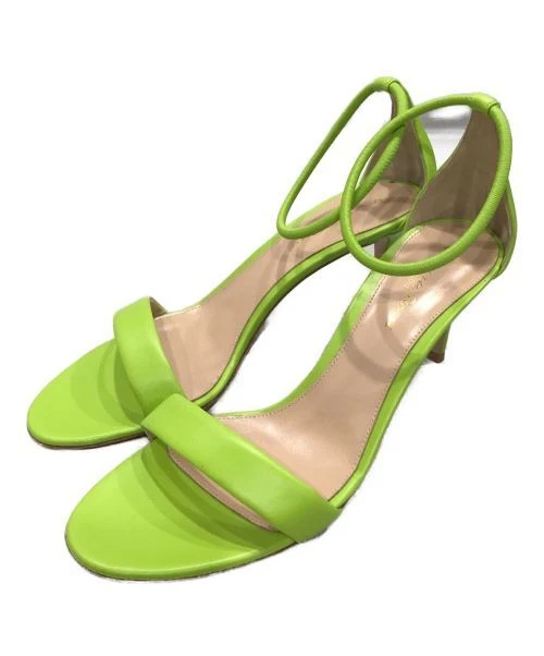 Gianvito Rossi Asia70 Heel Strap Sandals 24cm 9HR35