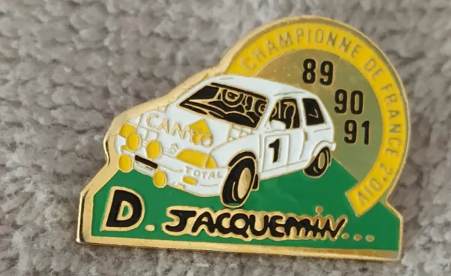 Pins Rallye Automobile. Citroën AX Sport. D Jacquemin