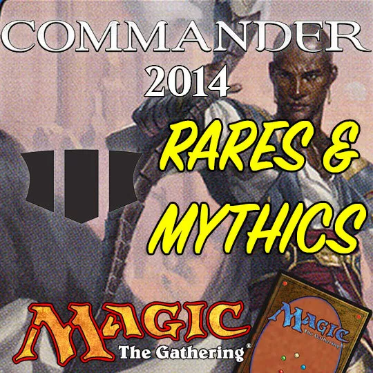 Magic the Gathering MTG Commander 2014 C14 Mythic Rares & Rare Cards NM/M