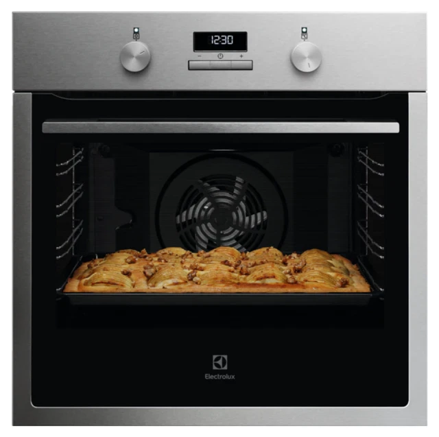 Electrolux KOIGH00X Four Électrique 60X60 Inoxydable 72L Aqua Cleaning Moule XL