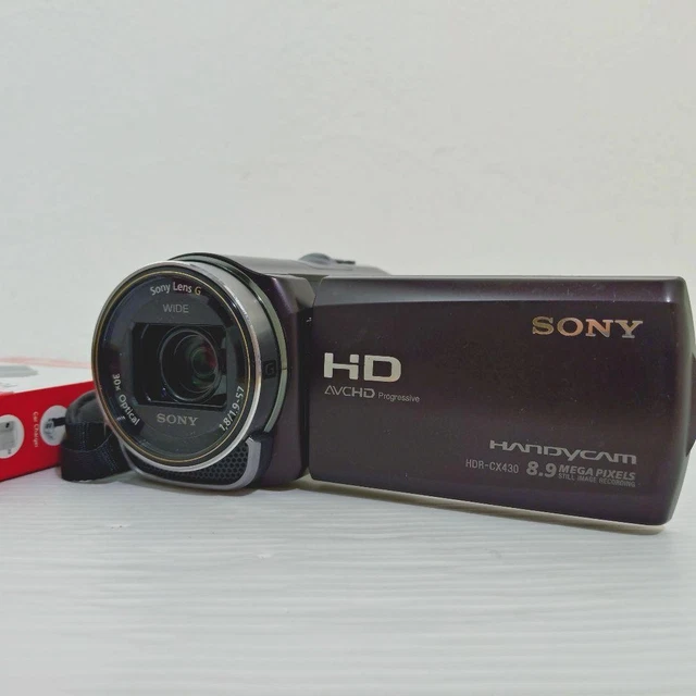 訳あり【動作確認OK】SONY Handycam HDR-CX430 SONY HDR-CX430V DIGITAL Hd Video Camera Recorder Handycam