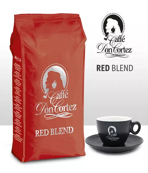 Kaffee Don Cortez RED BLEND, Ganze Bohne, 1kg