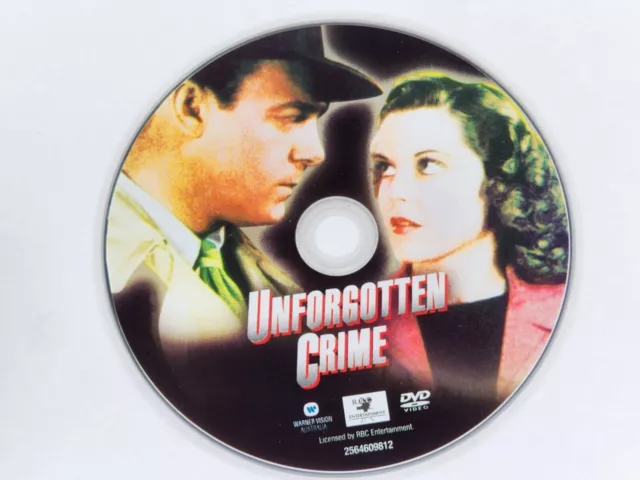 Unforgotten Crime (DVD, 1942) Dennis O'Keefe, Ruth Terry - Disc Only