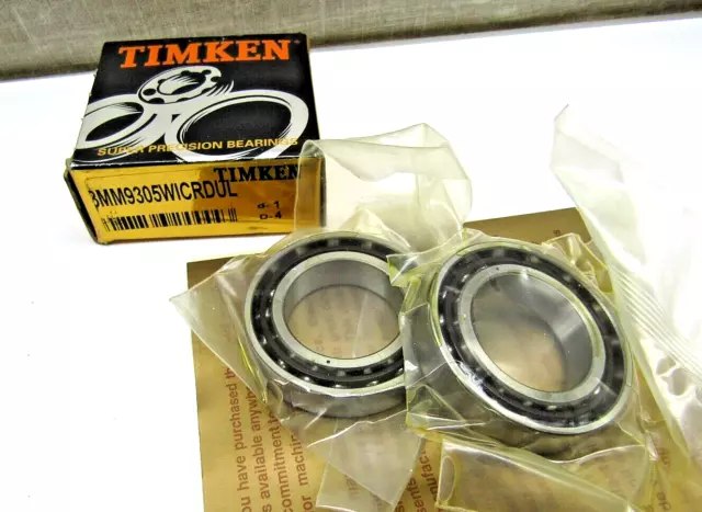 Timken Fafnir 3MM9305WICRDUL Super Precision 2 Bearing Set