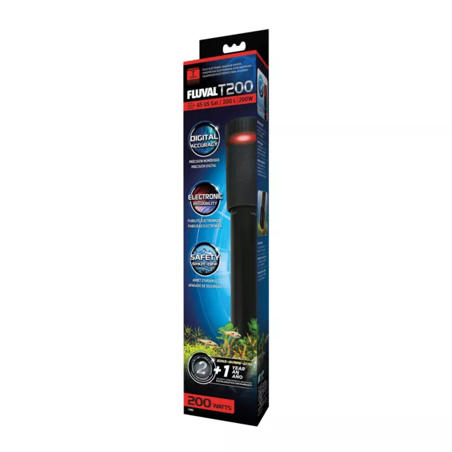 Fluval T Series Aquarium Heater T200