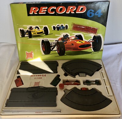 Jouef Circuit routier électrique Jouef "Record 64 virage relevé" Ref 3702 
