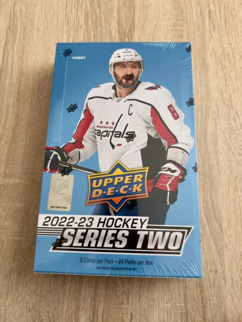 Neu! 2022-23 Upper Deck Series 2 Hockey Hobby Box
