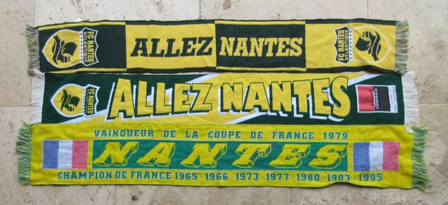 Écharpe ASSE Saint-Étienne - Allez Les Verts - Vintage Supporters