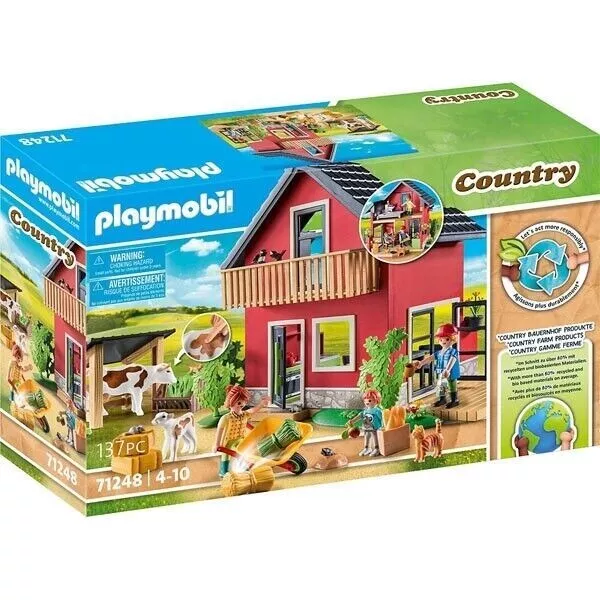 Playmobil Country - 71248 - Bauernhaus / Bauernhof mit Stall NEU & OVP