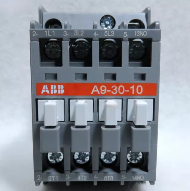 ABB AC Contactor A9-30-10 A9-30-01 24V 48V 110V 220V 380V 9 AMP