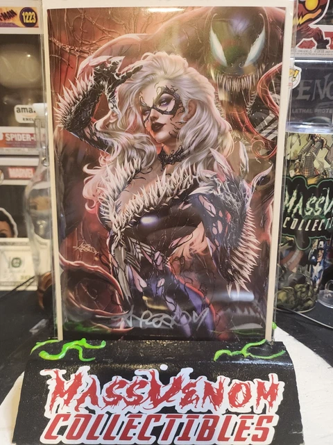 Amazing Spiderman 29 Ariel Diaz Virgin Variant🔥Signed🔥  Nm 2023 Venomized