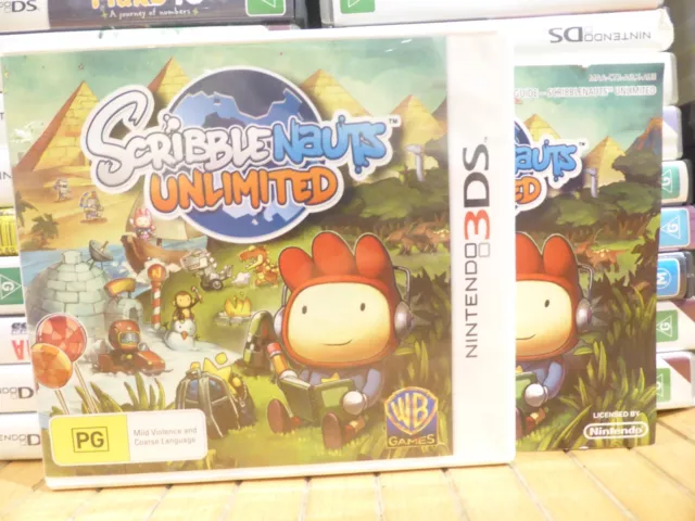 Nintendo 3ds 2025 scribblenauts unlimited