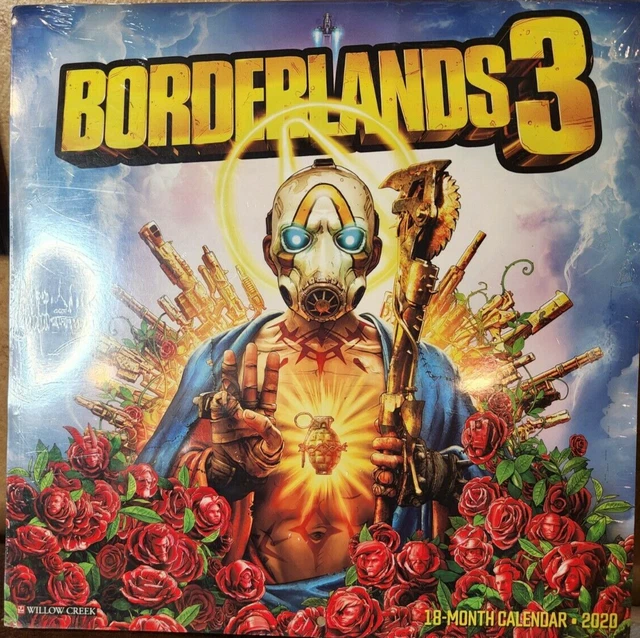 Borderlands 3 2020 Wall Calendar(Sealed) - Wall Art, Posters