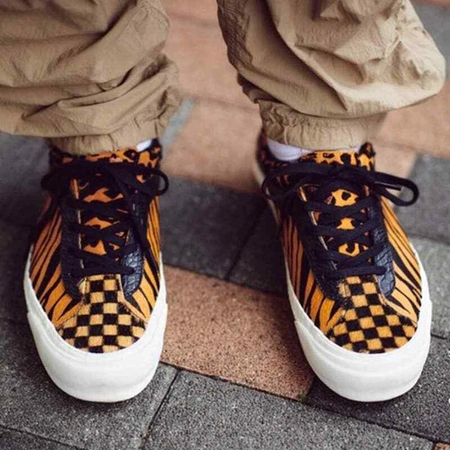 VANS NEW BOLD Ni SP Mixed Media Marmalade/Antique Tiger King Croc