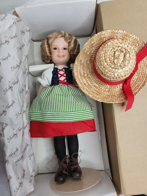 Shirley Temple Heidi Doll Danbury Mint Dolls of the Silver Screen 1986