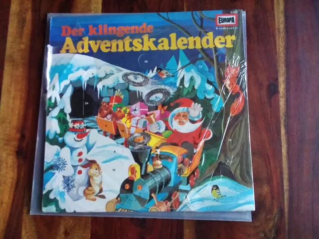 Der klingende Adventskalender Europa Hörspiel LP OVP NEU