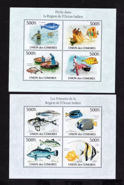 Comoros 2009 set of mini sheets of stamps Mi#2682-2693 MNH CV=32.4$