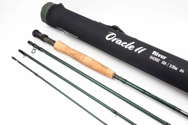 SHAKESPEARE ALPHA FYC586-67 ~ Fly Fishing Rod ~ Two Pc ~ 8.6