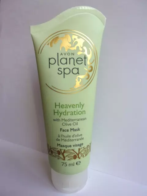 Masque Visage à l'Huile d'Olive de Méditerranée AVON PLANET SPA Nourrit Hydrate