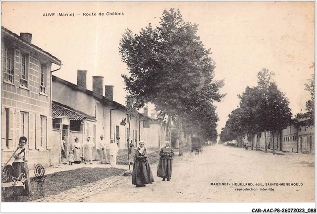 CAR-AACP8-51-0681 - AUVE - route de chalons