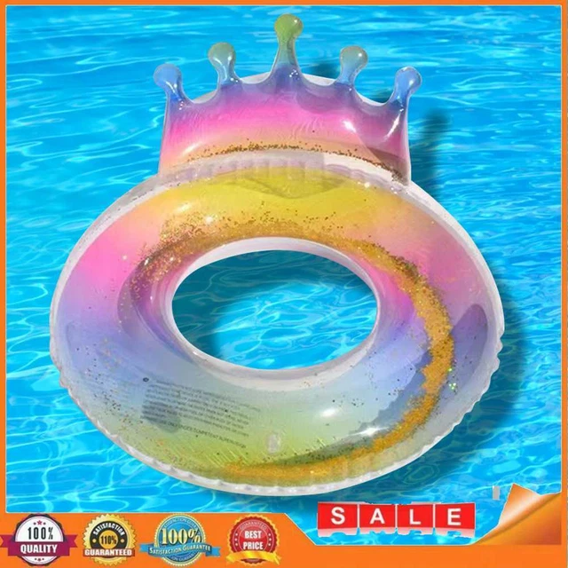 70cm/90cm Pool Float Circles Portable Swimming Ring Adults Water Sports Toys