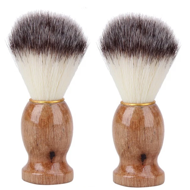 2 piezas cepillo de afeitar para cabello para hombre salón para hombres limpieza de barba facial AppliaX3