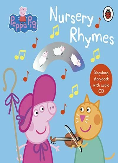 Pug Rymes PEPPA PIG: NURSERY Rhymes: Singalong Storybook with Audio CD.by Pig New ...