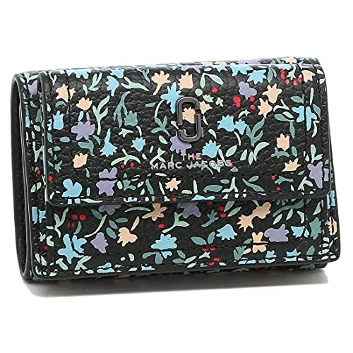 [Marc Jacobs] Tri-Fold Wallet Soft Shot Mini Wallet Black Multi S126L01SP21 002