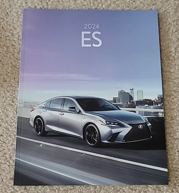 2024 LEXUS ES Original Sales Brochure 8.95 PicClick