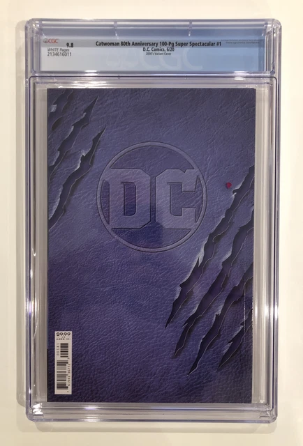 Catwoman 80th Anniversary 100-Pg Super Spectacular #1 CGC 9.8 Jim Lee variant 2
