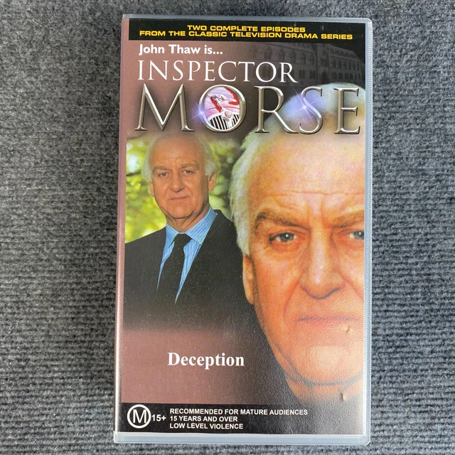 JOHN THAW IS Inspector Morse Deception VHS 2 New Sealed British Crime