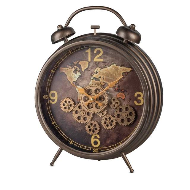 Mappamondo Galleggiante Anti-Gravità Con Luci LED A Forma Di C – Rotante, Mappa Del Mondo In Nero, Decorazione Da Scrivania Per Ufficio E Casa, Regalo Tecnologico - 4