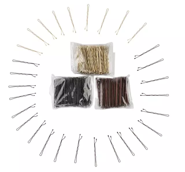 25 pk Bobby Pins Hair clips Grips Salon, Dance, School Hairpins Hair Accessories