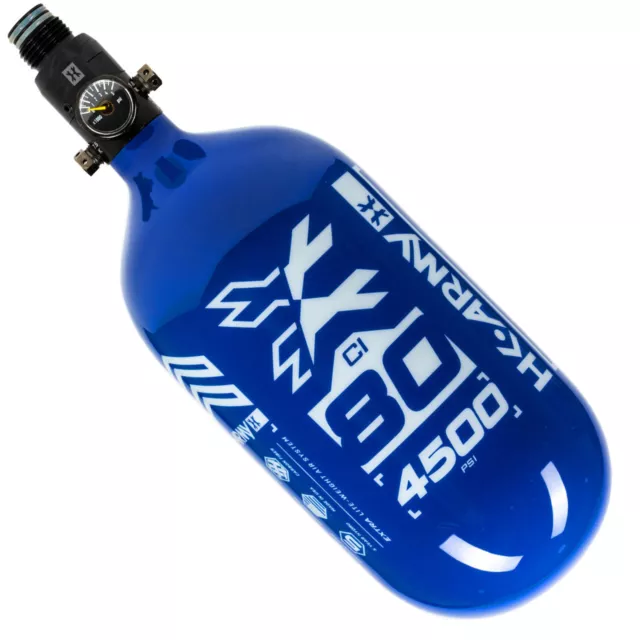 HK ARMY Rush Carbon Tank - 80 / 4500 - Blue/White