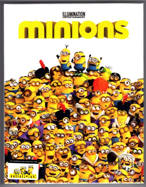MINIONS FILMARENA FULLSLIP 3D & 2D 2Disc BluRay Steelbook Neu & Ovp