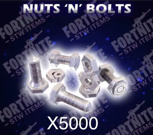 Save The World Nuts N Bolts (x5000)