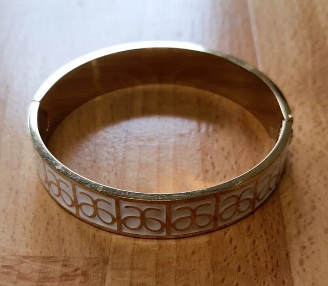 Bracelet Ancien En Métal Doré - Alliage, Occasion Bon état, Style Vintage