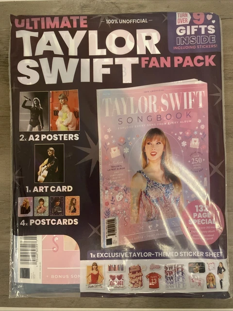 TAYLOR SWIFT ULTIMATE Fan Pack Magazine Songbook Exclusive Posters ...