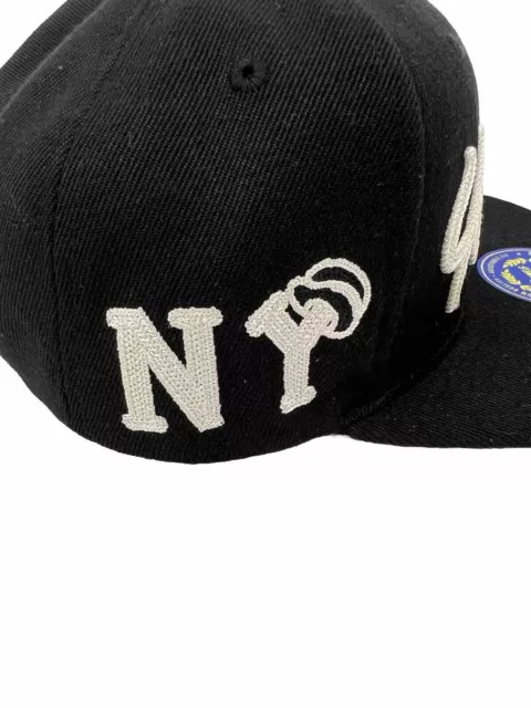 NY BLACK YANKEES Hat Cap Negro League Snapback Rings & Crowns $16.00 ...