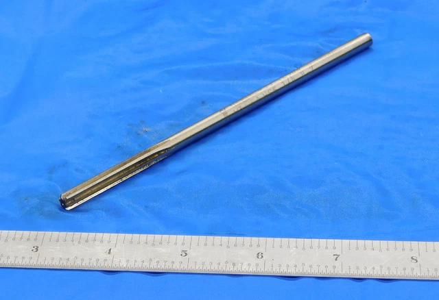 Yankee 1/4" Od Hss Chucking Reamer 0.239 Shank 6 Flute .25 .2500 Onsize Letter E