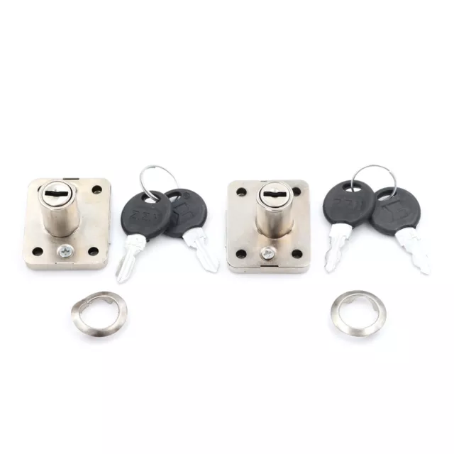Cassetto scrivania in metallo blocco bullone morto per cassetto armadio pannello armadio + 2 kesh RF